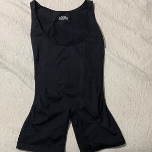 Black Sleeveless Bodysuit
